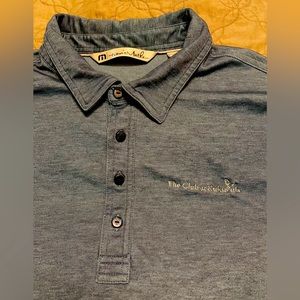 Travis Mathew Mens Golf Polo Size Large Club At Kukui’ula On Kauai, Hawaii Rare